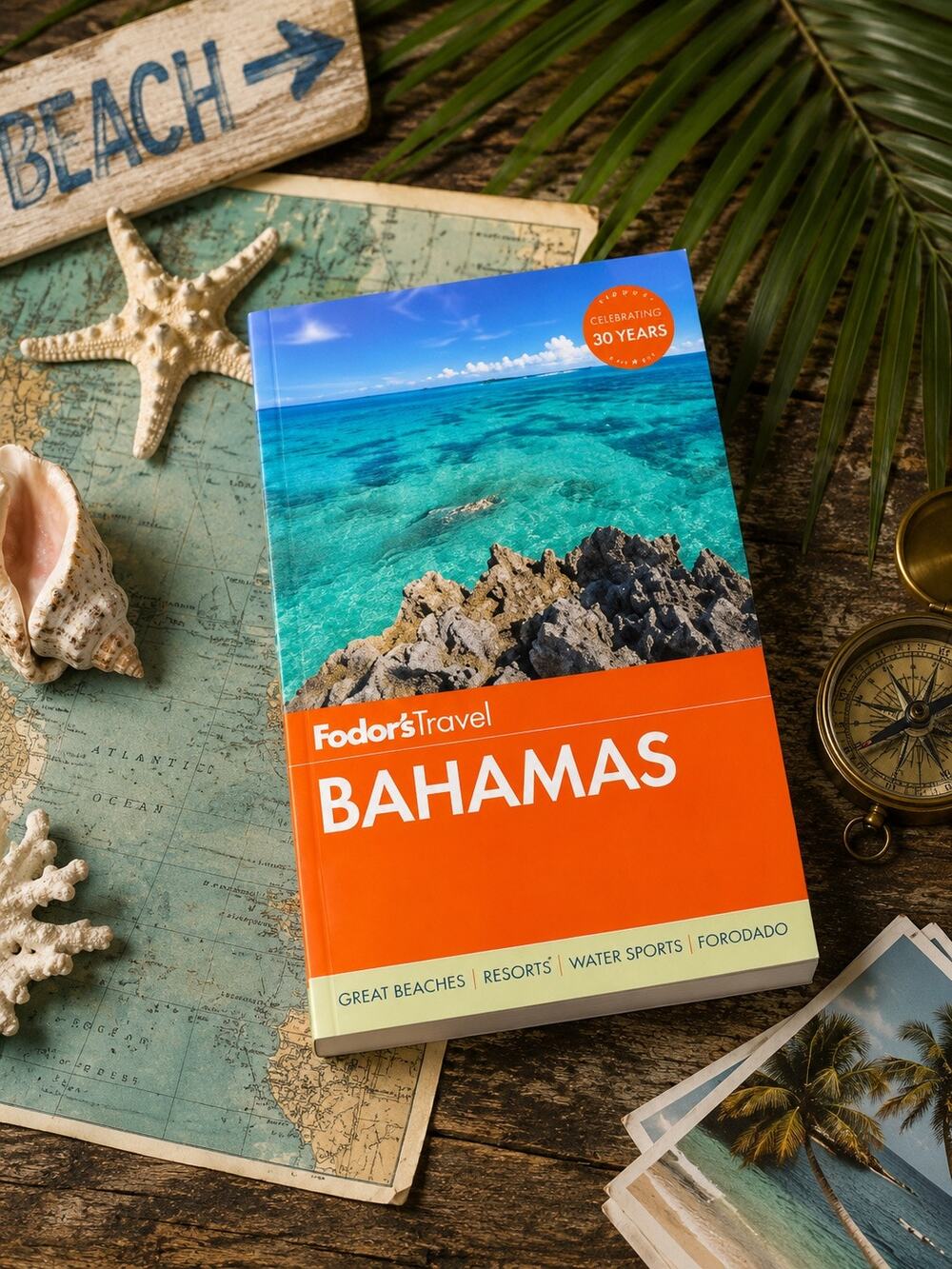 Fodor’s Bahamas Travel Guide 30th Edition 2016 Paperback Beaches Maps Resorts